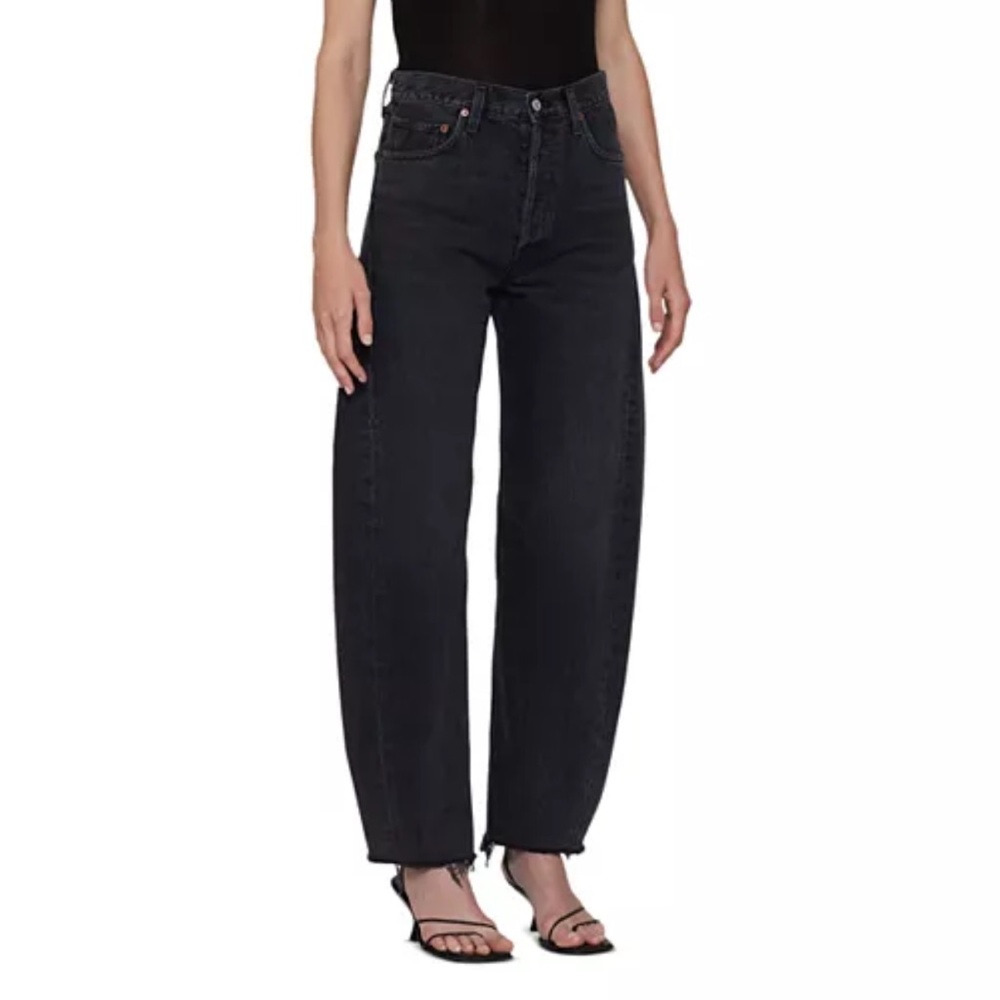 Agolde Barrel-leg silhouette jeans